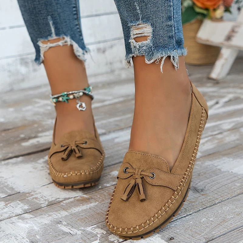 Women's Orthopedic Slip-On Loafers Dagmar Superior Support All-Day Comfort