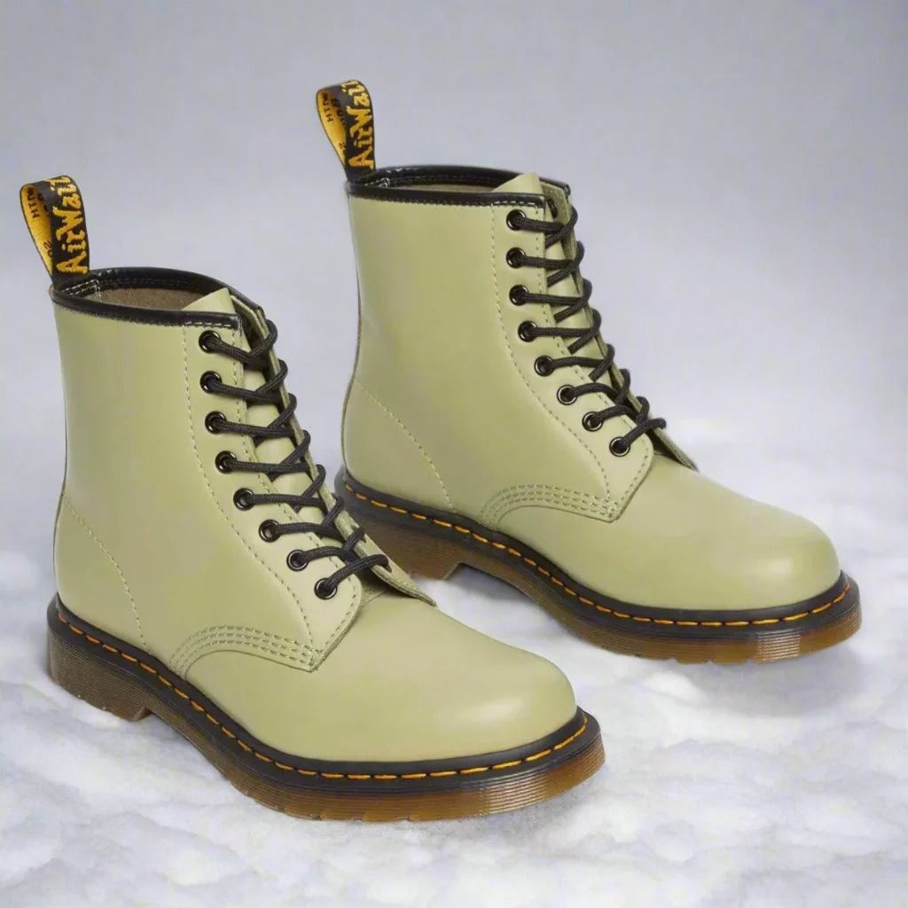 Unisex Lace-Up Boots Padded Insole