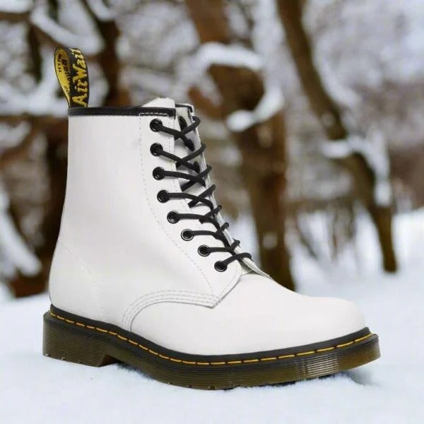 Unisex Lace-Up Boots Padded Insole