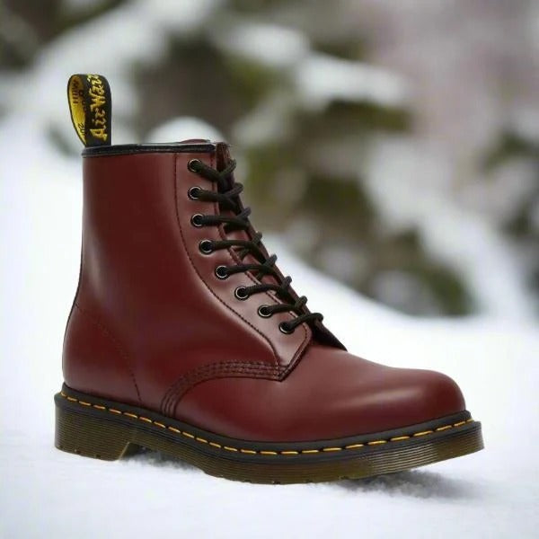 Unisex Lace-Up Boots Padded Insole
