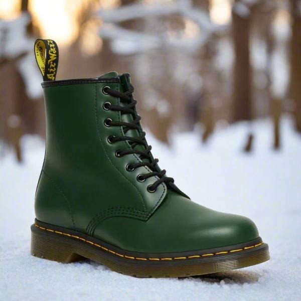 Unisex Lace-Up Boots Padded Insole