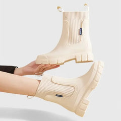 Waterproof Chunky Chelsea Boots