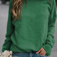 Raglan Crewneck Sweatshirt – Green