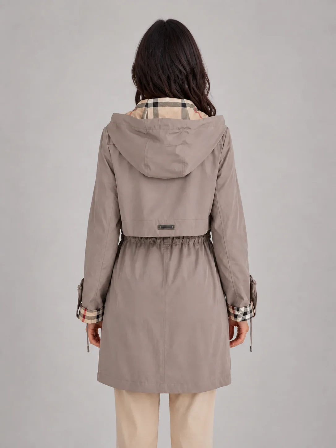 Hooded Longline Parka Coat