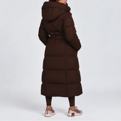 Long Hooded Puffer Coat