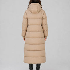 Hooded Longline Puffer Coat
