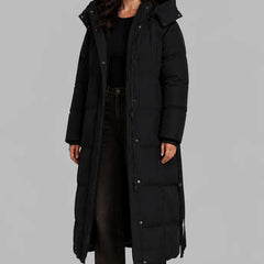 Longline Hooded Padded Coat