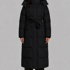 Longline Hooded Padded Coat