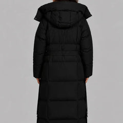 Longline Hooded Padded Coat
