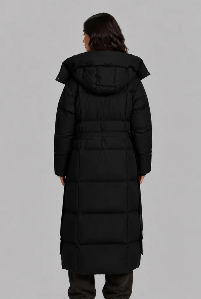 Longline Hooded Padded Coat