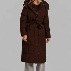 Longline Hooded Padded Coat