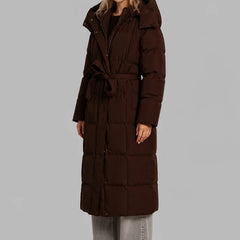 Longline Hooded Padded Coat