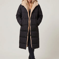 Longline Quilted Puffer Coat
