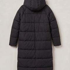 Longline Quilted Puffer Coat