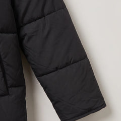 Longline Quilted Puffer Coat