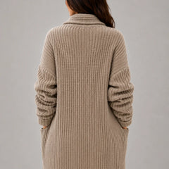 Longline Shawl Collar Cardigan