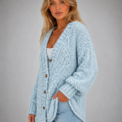 Oversized Chunky Knit Cardigan