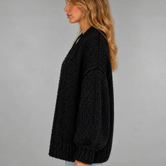 Oversized Chunky Knit Cardigan