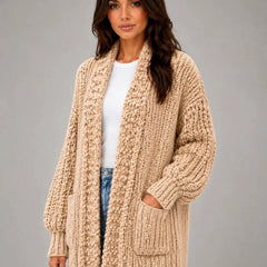 Oversized Chunky Knit Cardigan
