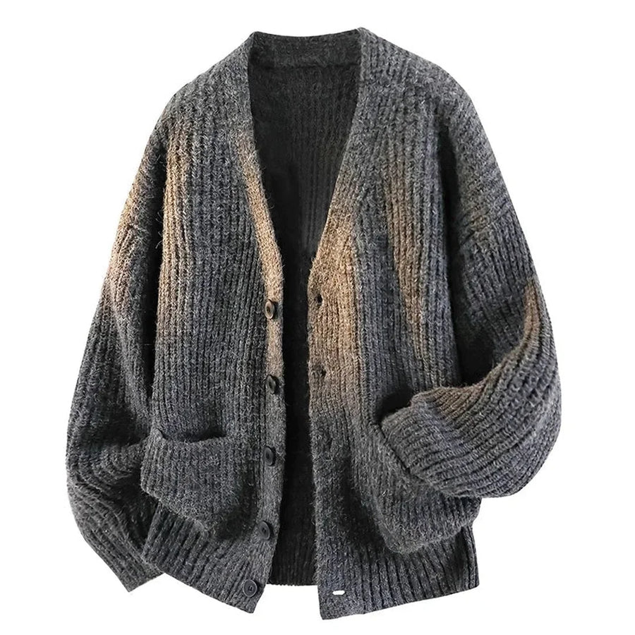Relaxed V-Neck Cardigan
