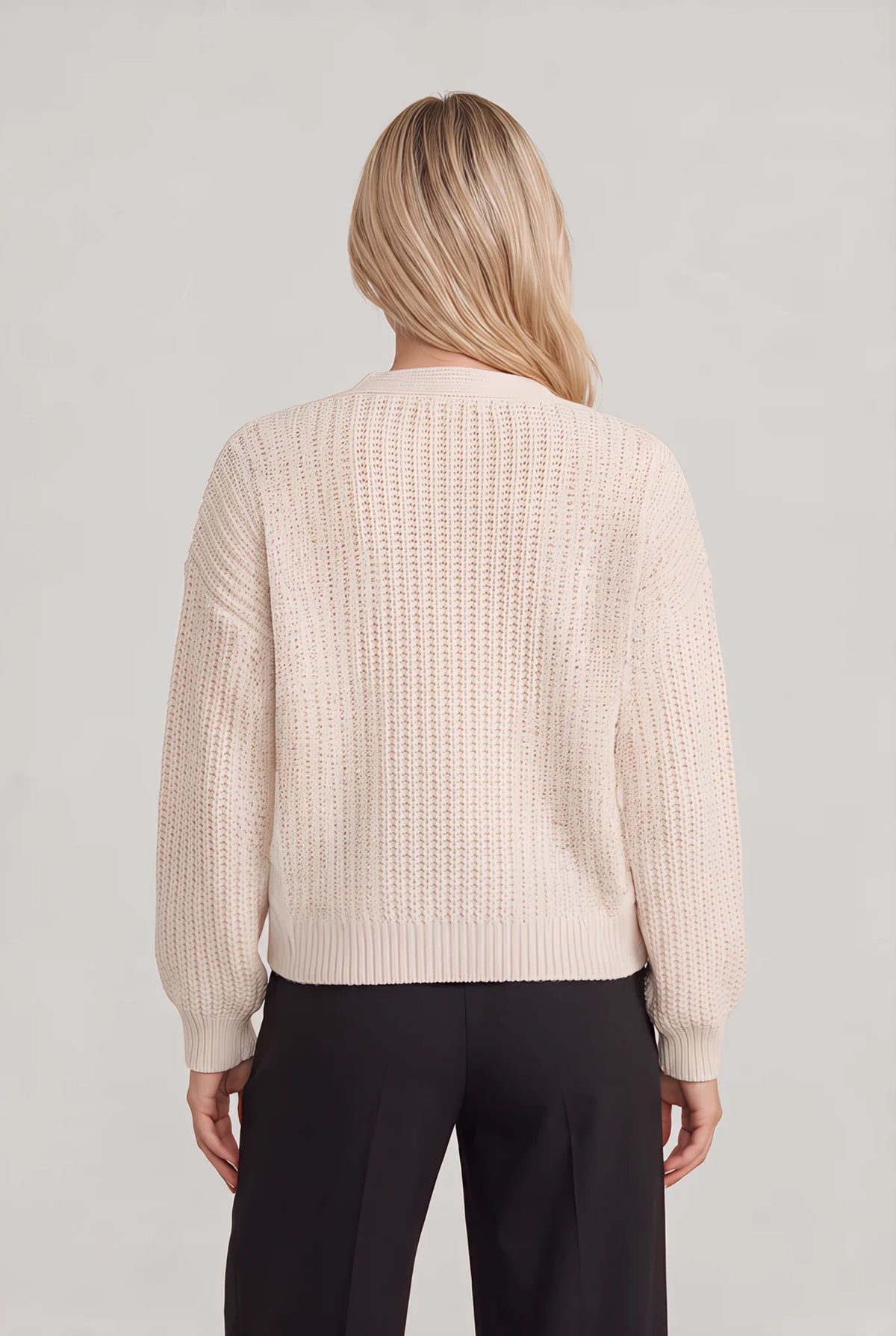 Chunky Knit Button Cardigan