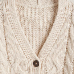 Chunky Knit Button Cardigan
