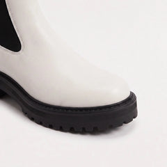Lug Sole Platform Chelsea Boots