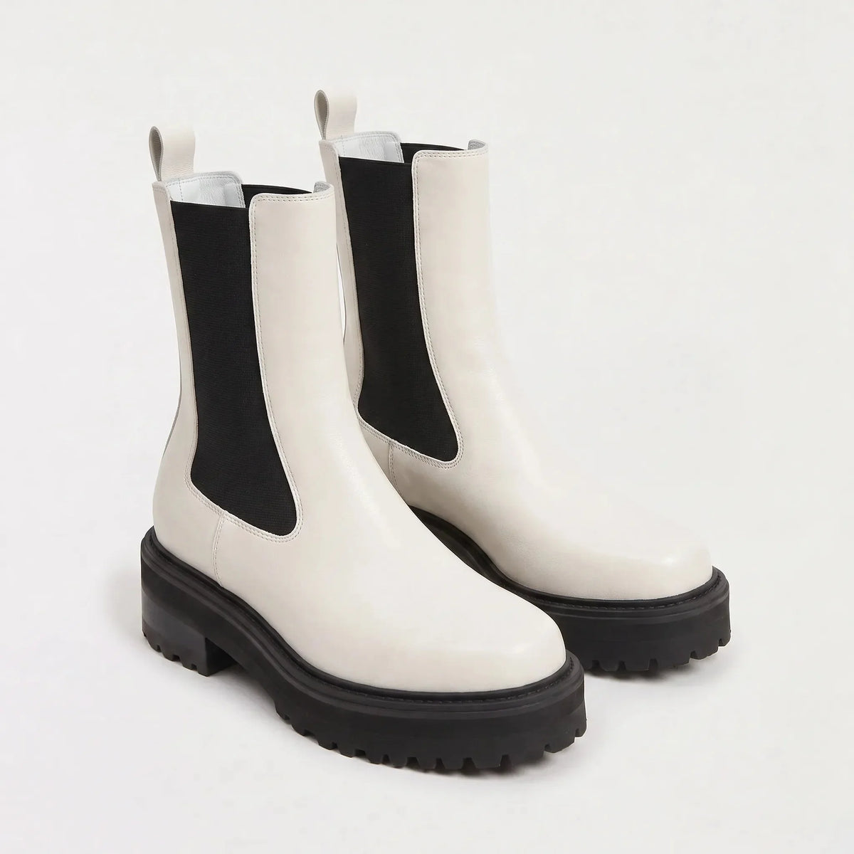Lug Sole Platform Chelsea Boots