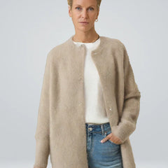 Longline Button Cardigan