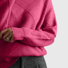 Chunky Oversized Roll Neck Jumper