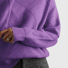 Chunky Oversized Roll Neck Jumper