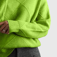 Chunky Oversized Roll Neck Jumper