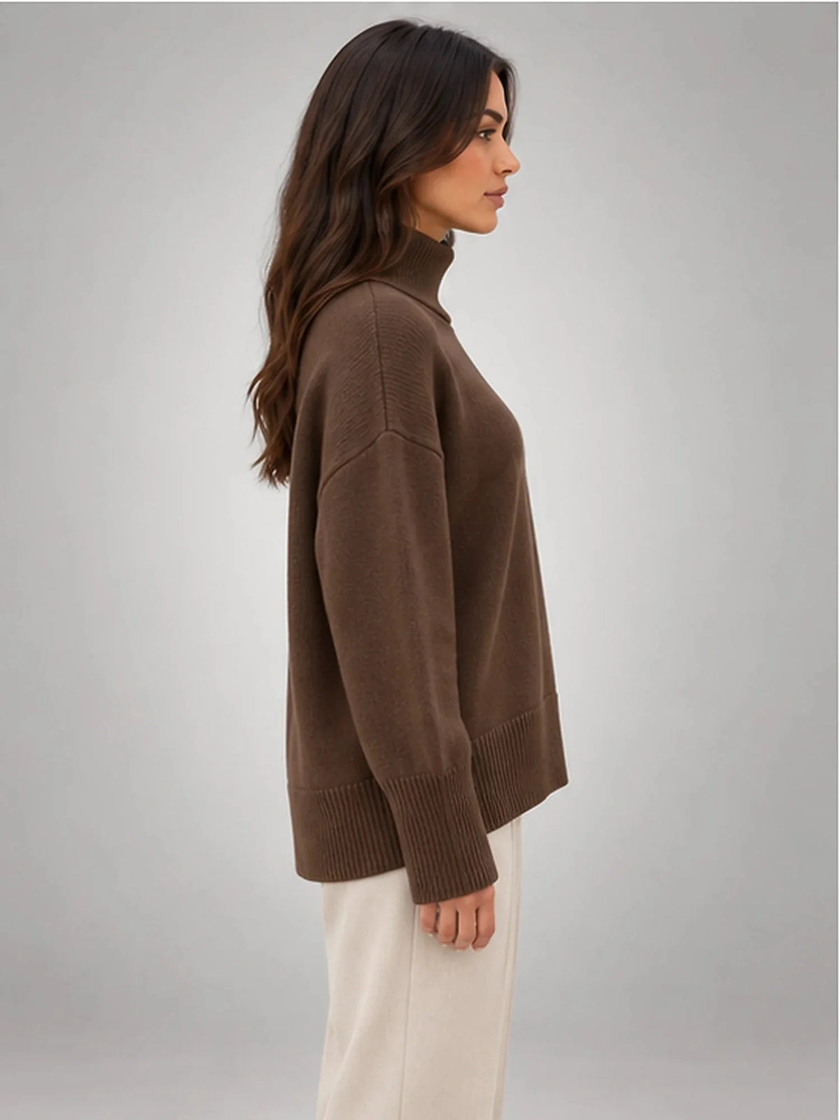 Oversized Turtleneck Jumper