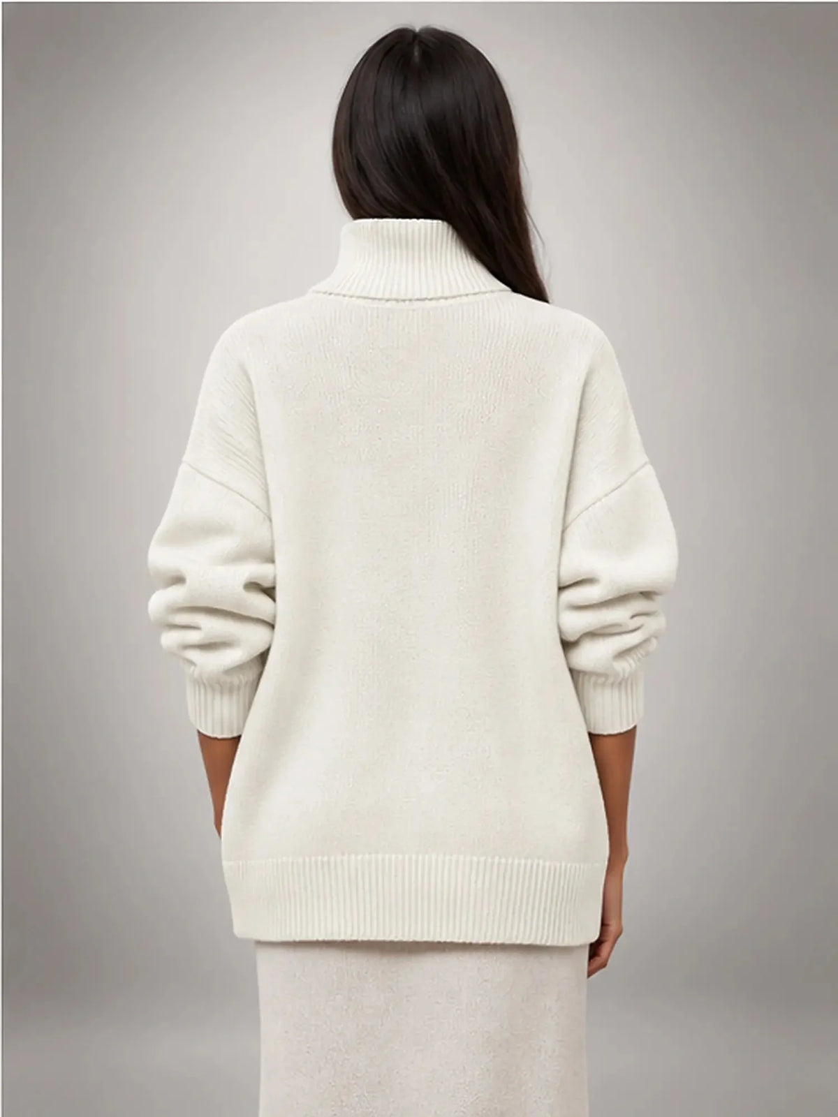 Oversized Turtleneck Jumper
