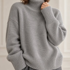 High Neck Cashmere Jumper