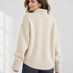 High Neck Cashmere Jumper
