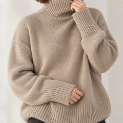High Neck Cashmere Jumper