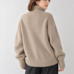 High Neck Cashmere Jumper