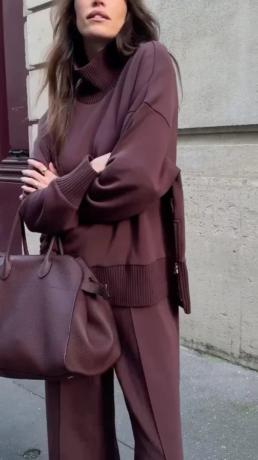 Relaxed Wide Leg Co-Ord Set