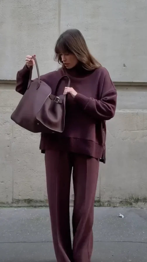 Relaxed Wide Leg Co-Ord Set