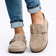 Orthopaedic Slip-On Loafers – Beige