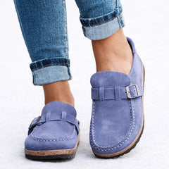 Orthopaedic Slip-On Loafers – Blue
