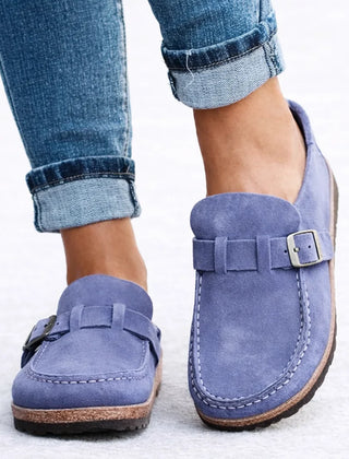 Orthopaedic Slip-On Loafers – Blue