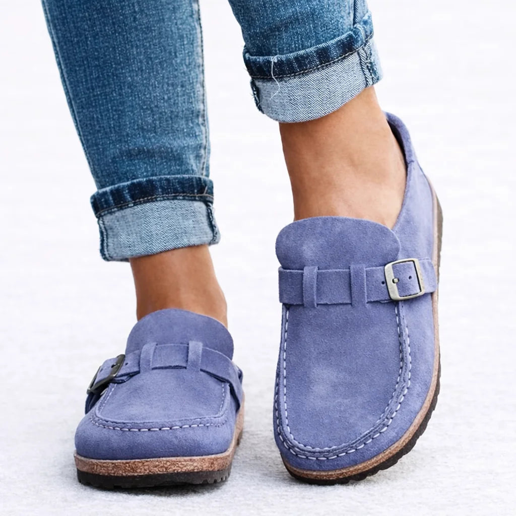 Orthopaedic Slip-On Loafers – Blue