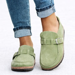 Orthopaedic Slip-On Loafers – Green