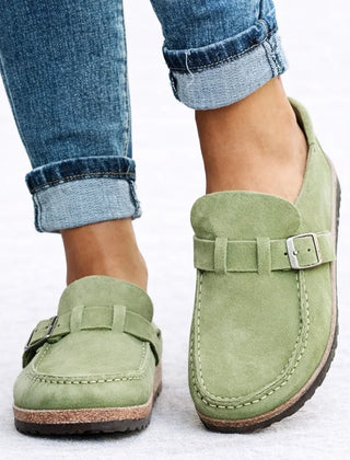 Orthopaedic Slip-On Loafers – Green