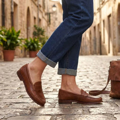 Leather Penny Loafers