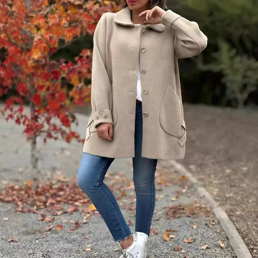 Cosy Button-Up Jacket