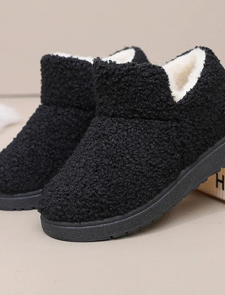 Teddy Borg Slipper Boots – Black