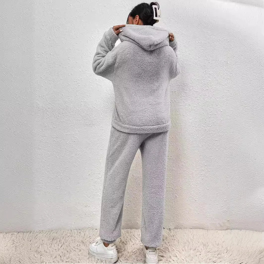 Fleece Hoodie and Jogger Set
